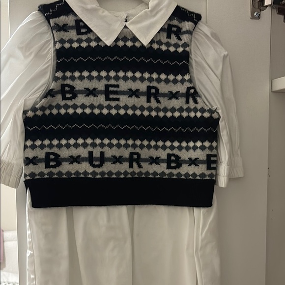 Kids Black and White Patterned Shirt